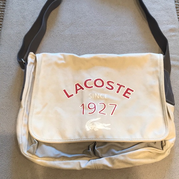 Lacoste Handbags - Lacoste Messenger/Laptop Tote